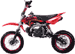 red 4-stroke dirt bike