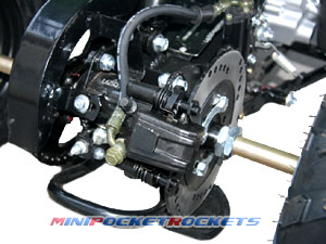 mini atv rear
