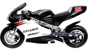 mini bike black