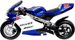 mini bike blue