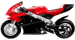 mini bike red