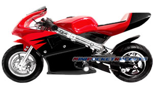 mini bike red