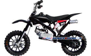 mini dirt bikes black