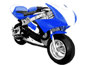 pocket bike front