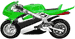 pocket bike green
